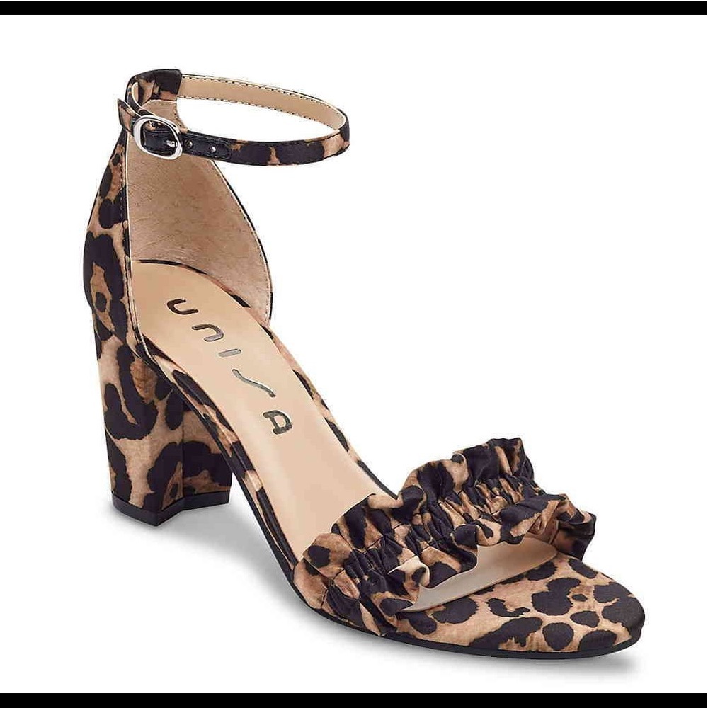 Unisa Leopard Chunky Heel